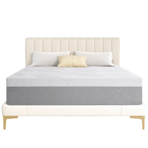 Twolike Furniture 8 Inch Medium Feeling Gel Memory Foam Mattress, Fibreglass Free, Breathable Premium Foam, Mattress In A Box, Lower Motion Transfer - Double (Full)